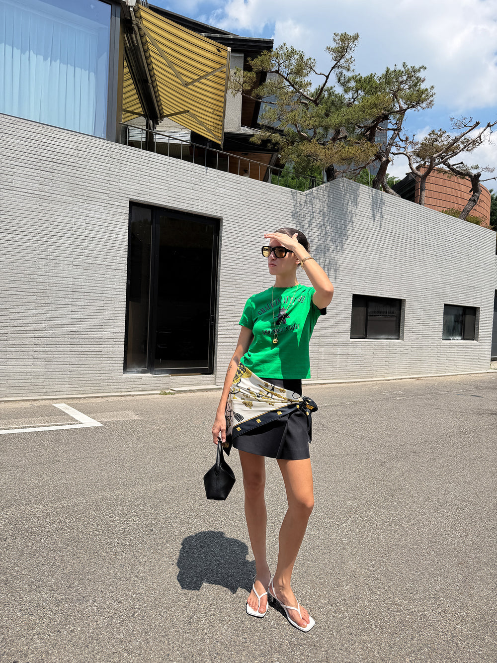 Crown Bear T-Shirt Green
