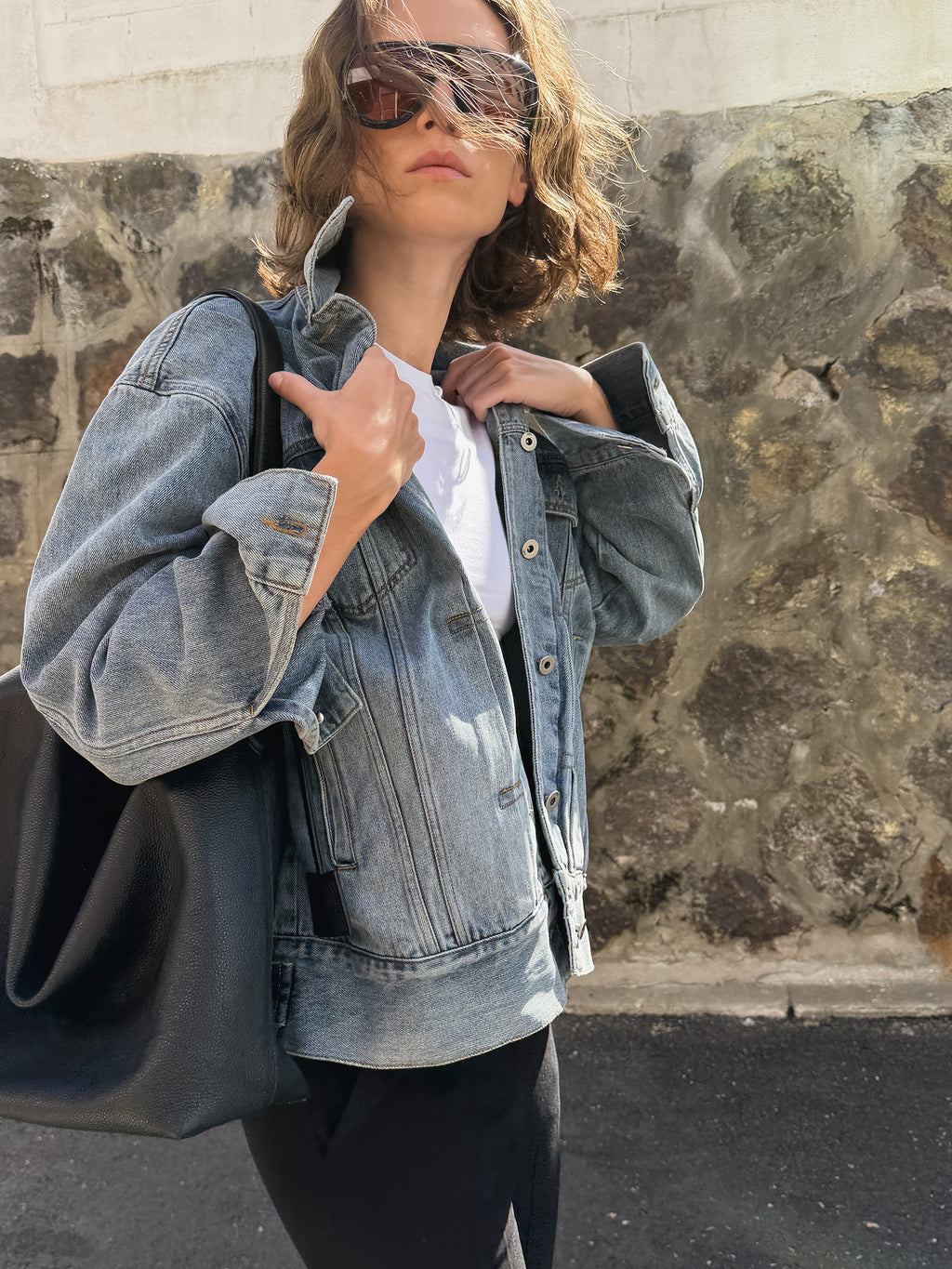 Panel Denim Jacket