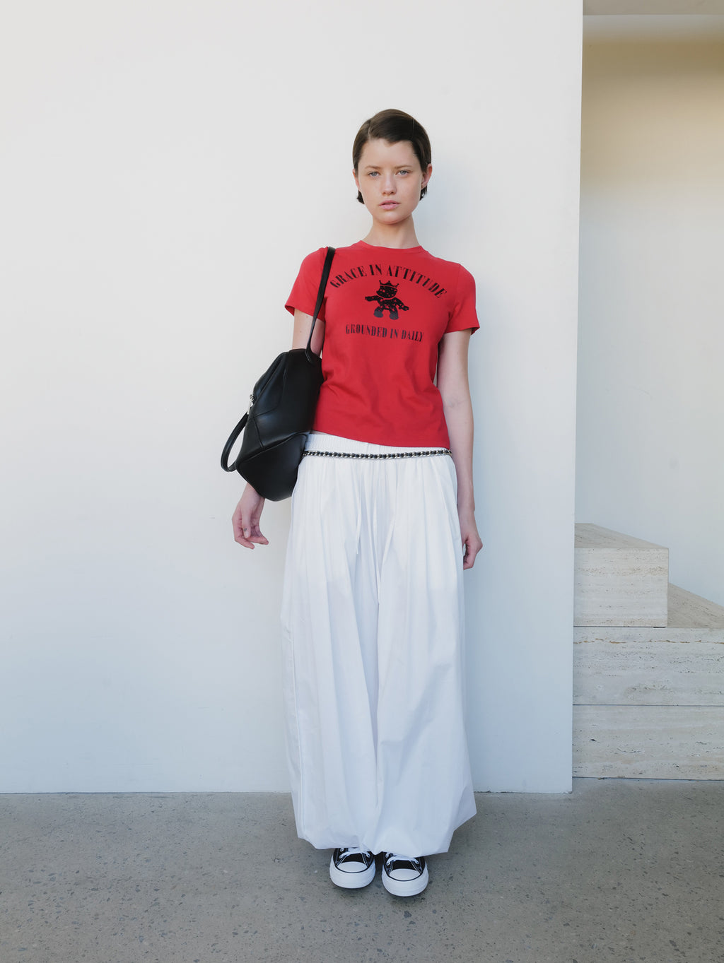 Crown Bear T-Shirt Red