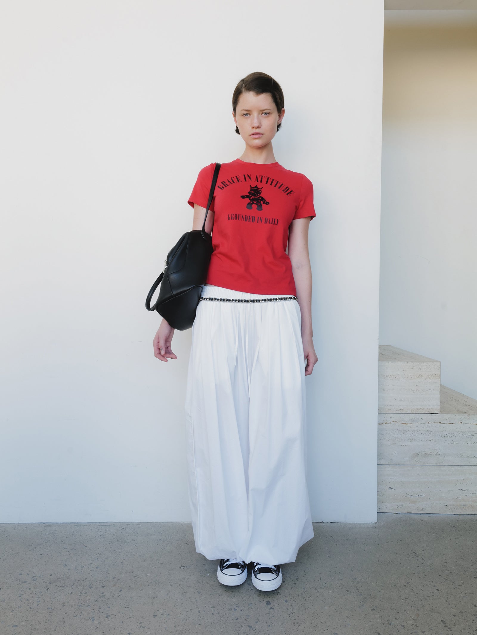 Crown Bear T-Shirt Red