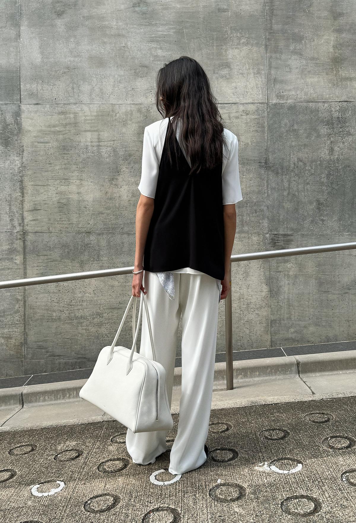 25SS 썸머 루 블라우스 아이보리
