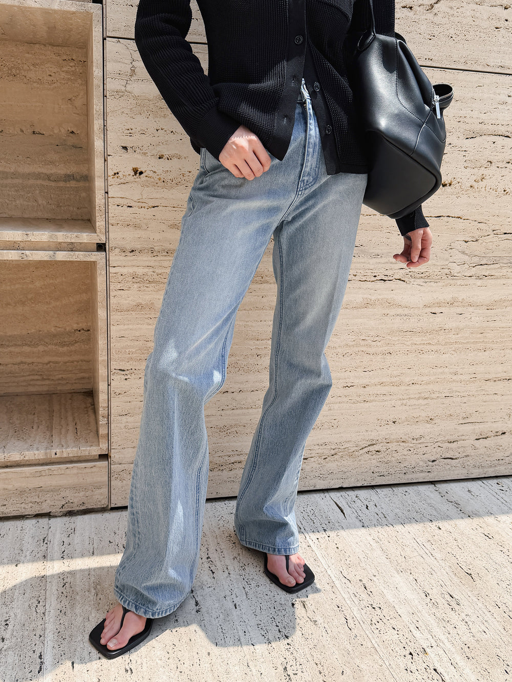 Flow Pique Knit Black