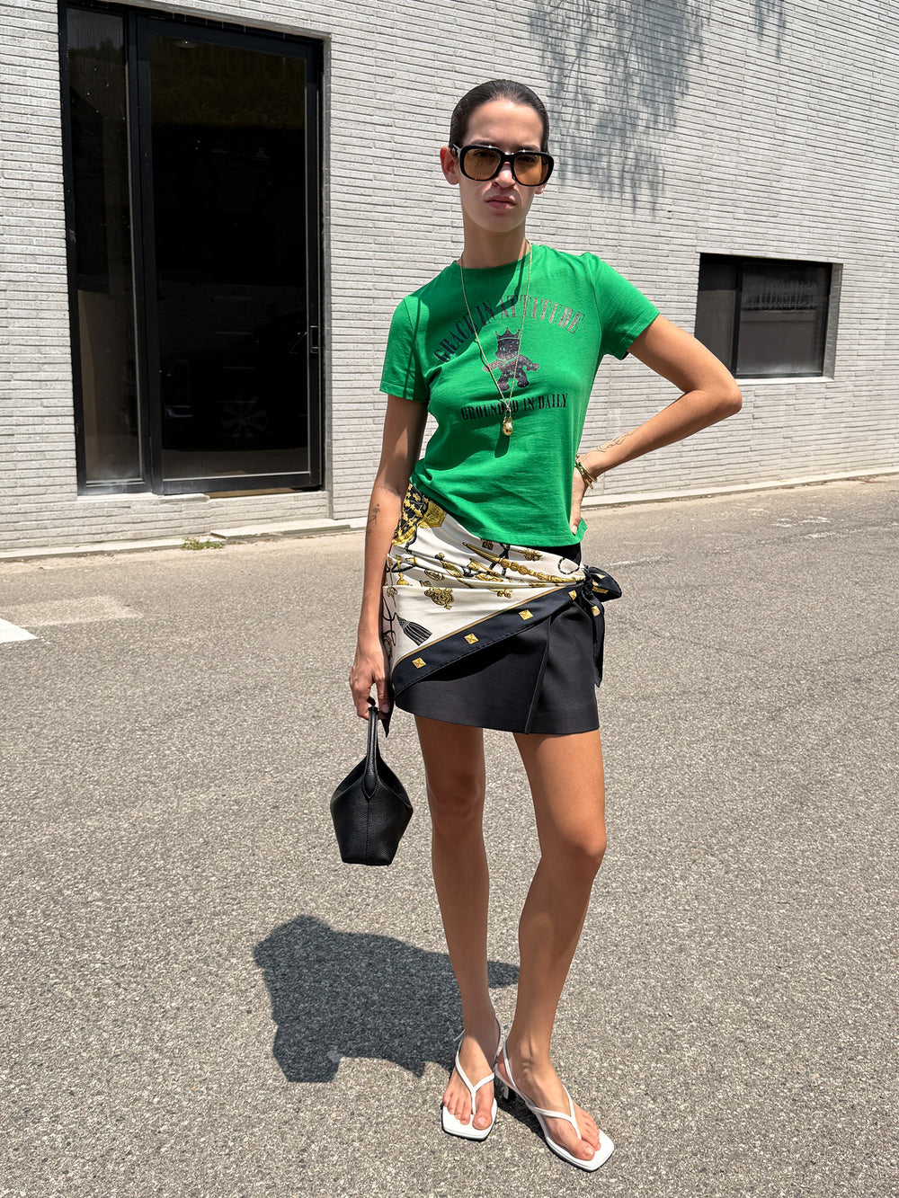 Crown Bear T-Shirt Green