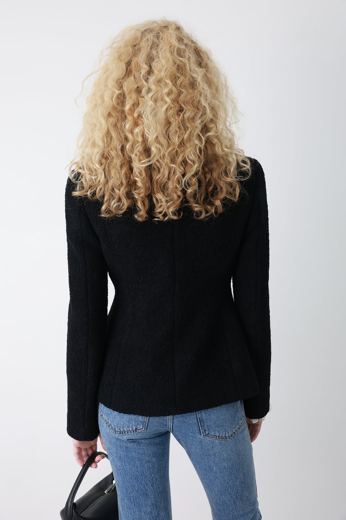 Wool Blended Bouclé Jacket