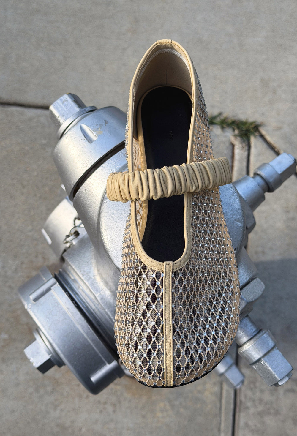 Bobby-Sox Round Shoes Beige