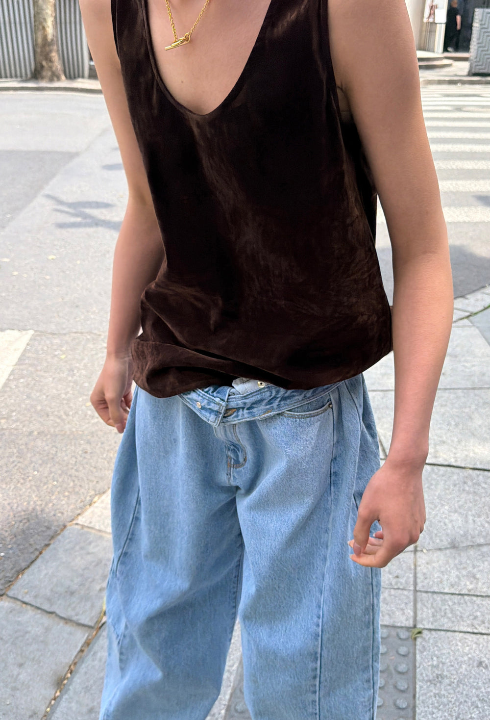 680 패널 커브 데님