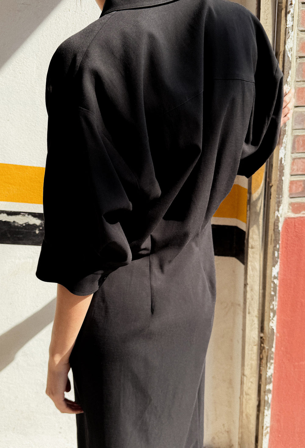 Silhouette Shirt Dress