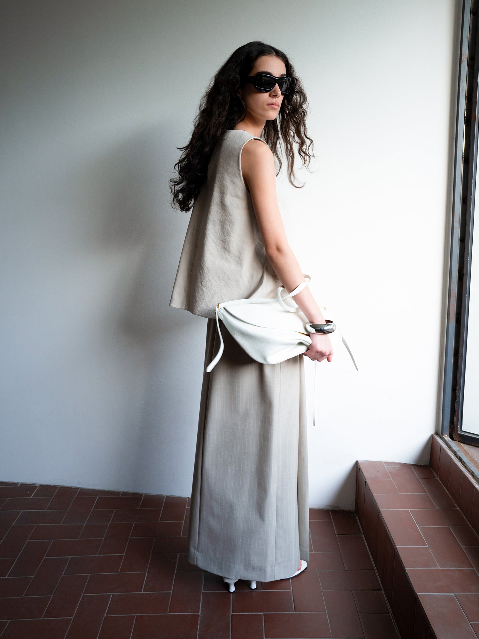 Crescent Bag Medium Togobeeige