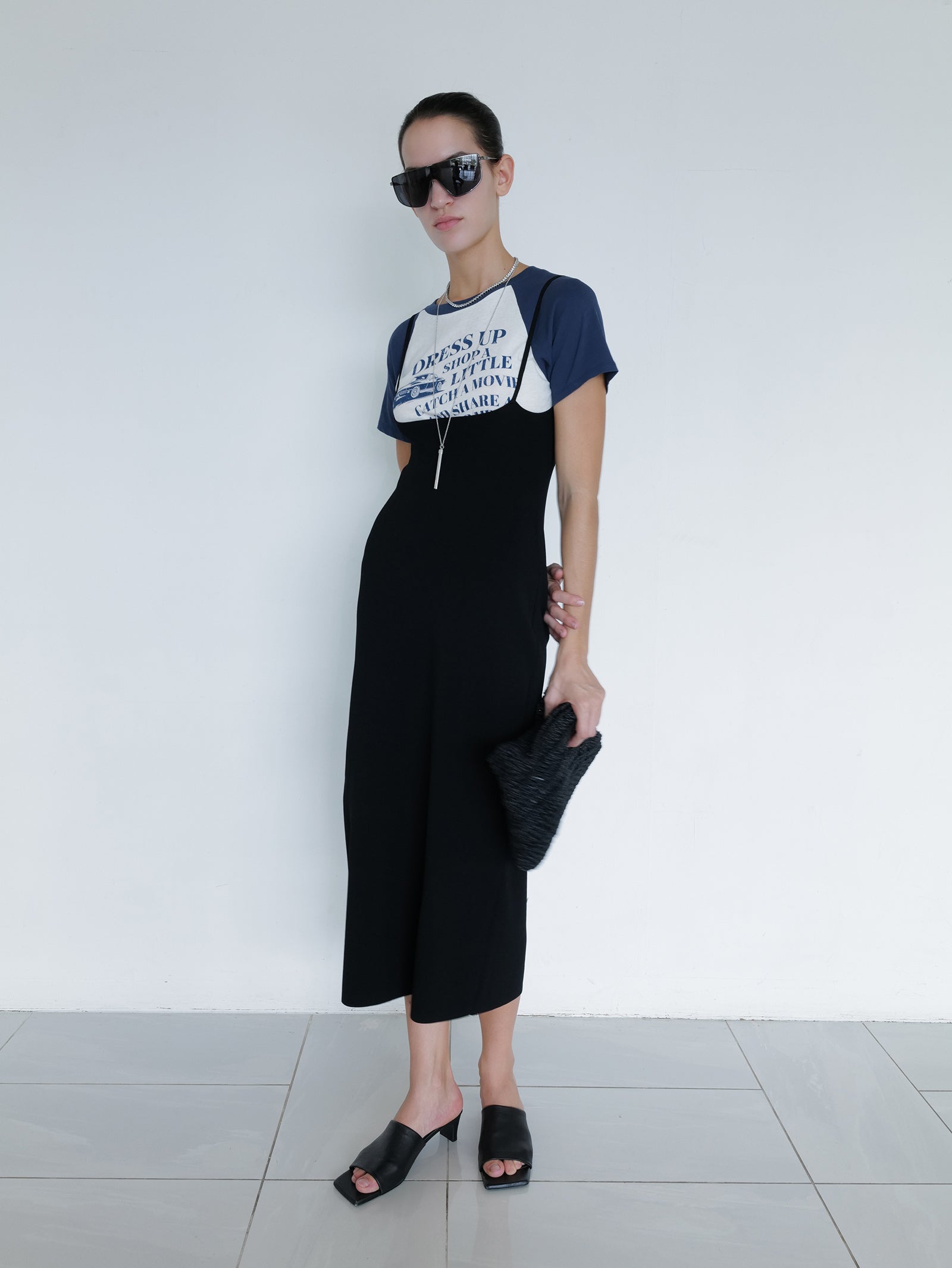 Vintage Car T-shirt Navy