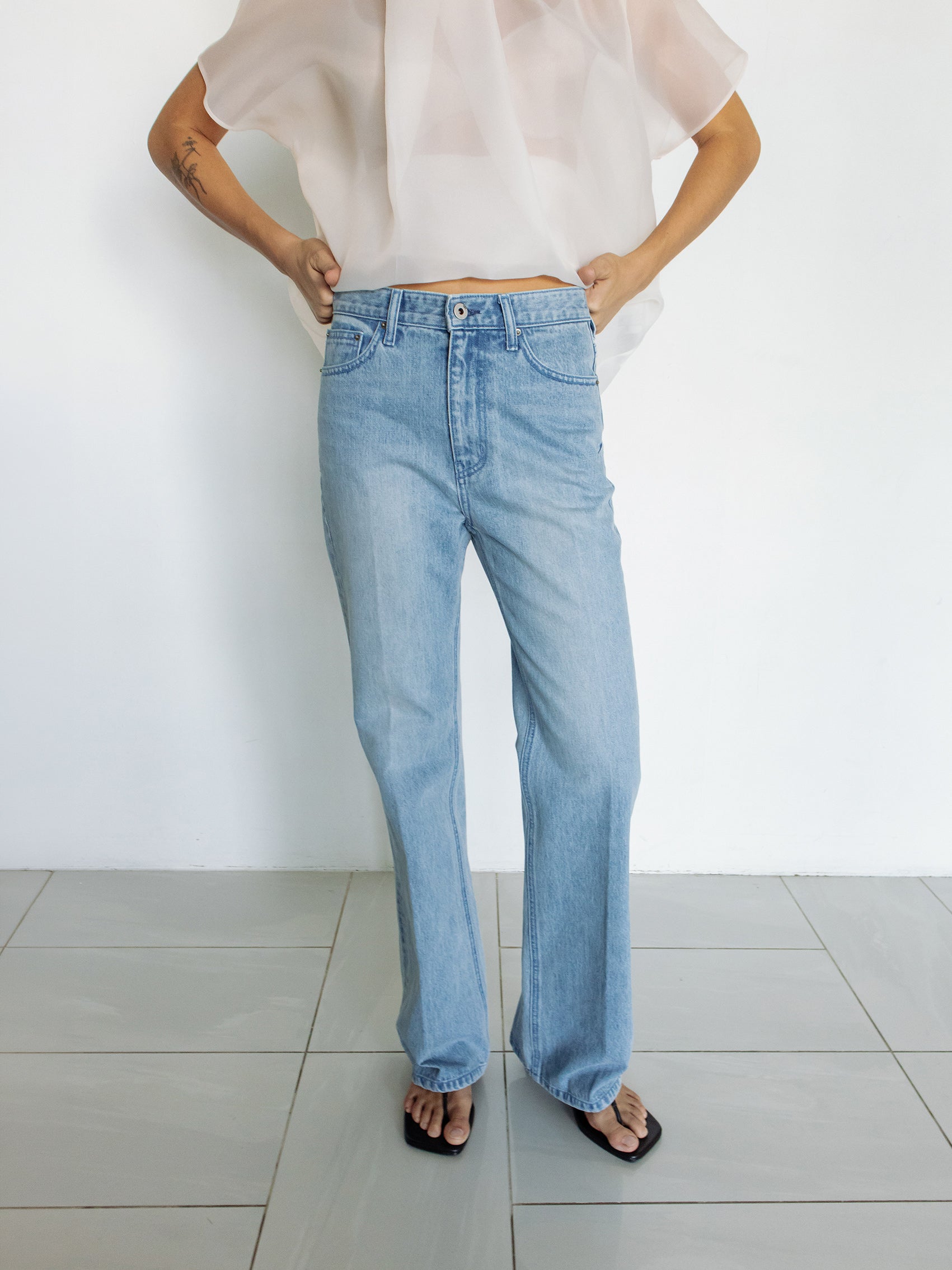 341 Bootcut Denim Blue