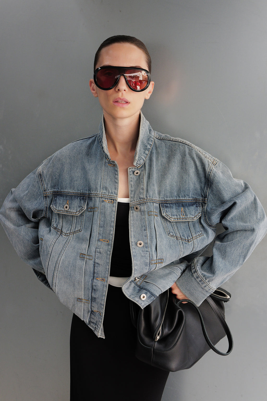 Panel Denim Jacket