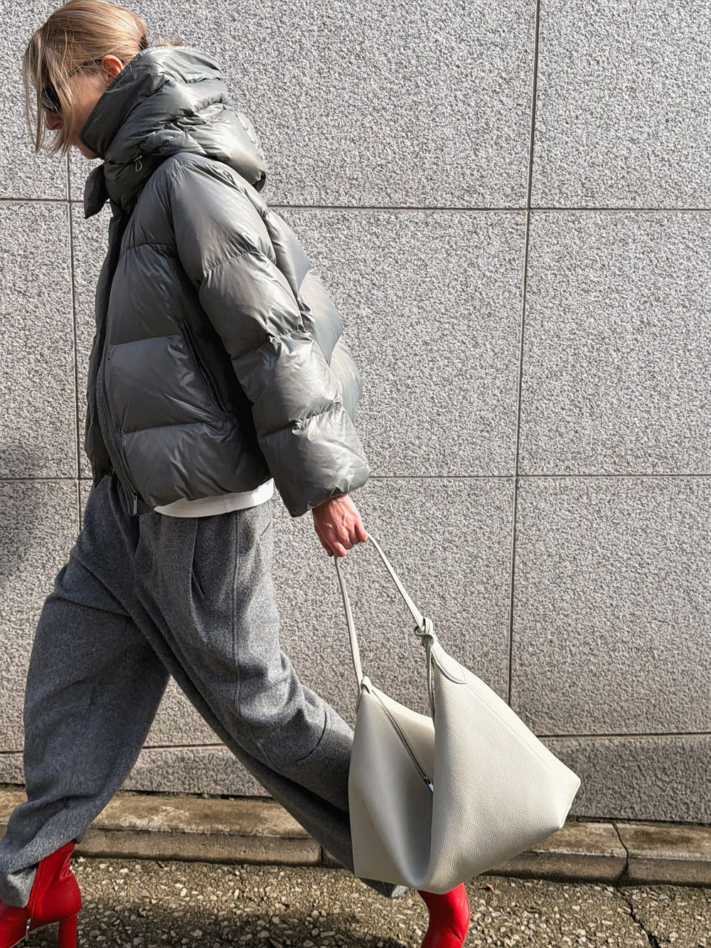Signature P Goose Down Gray