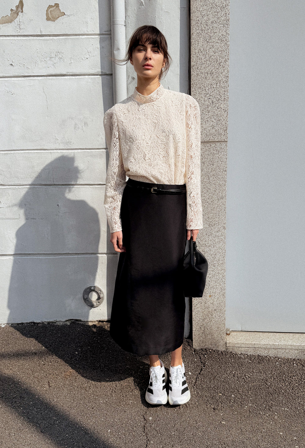 Shimmer Straight Skirt