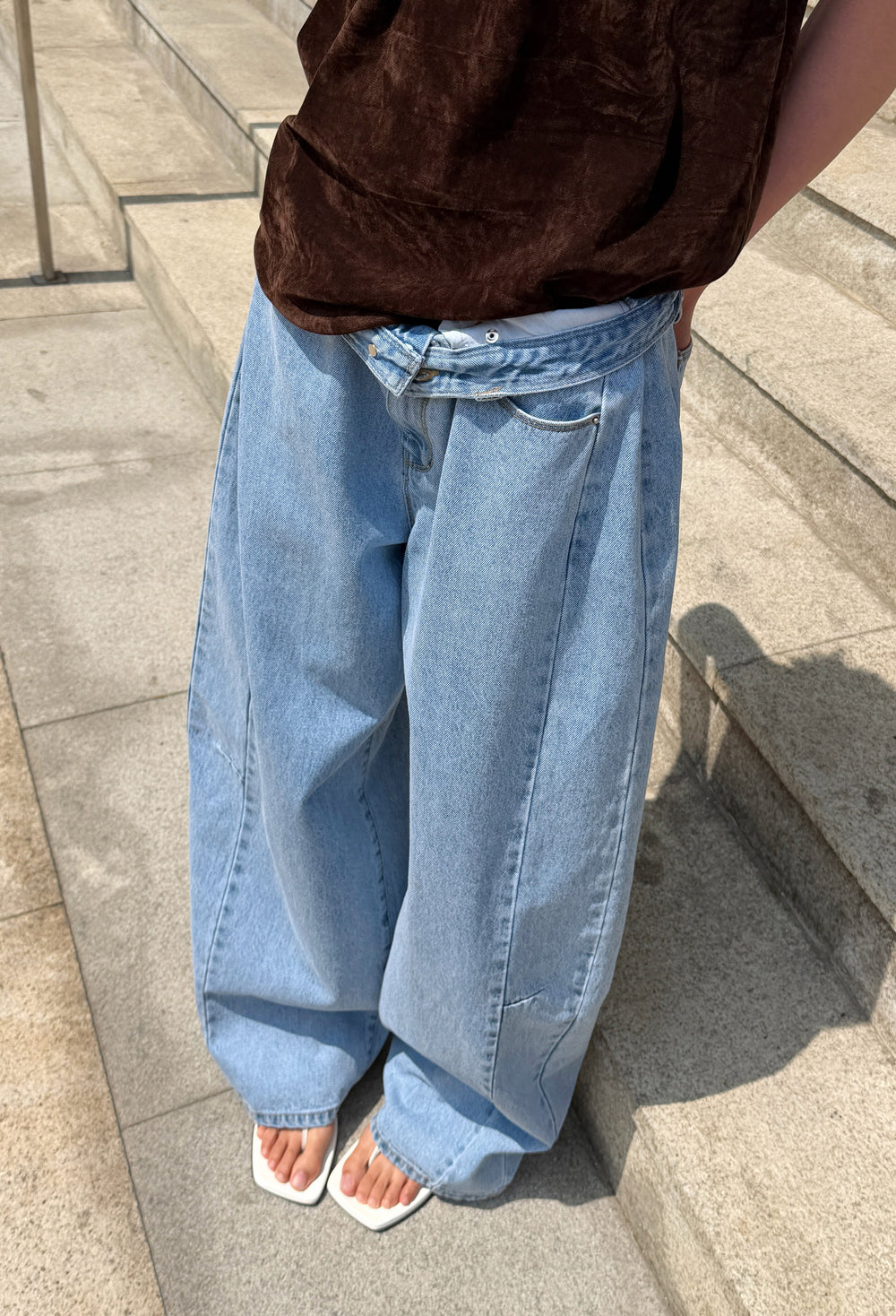 680 패널 커브 데님