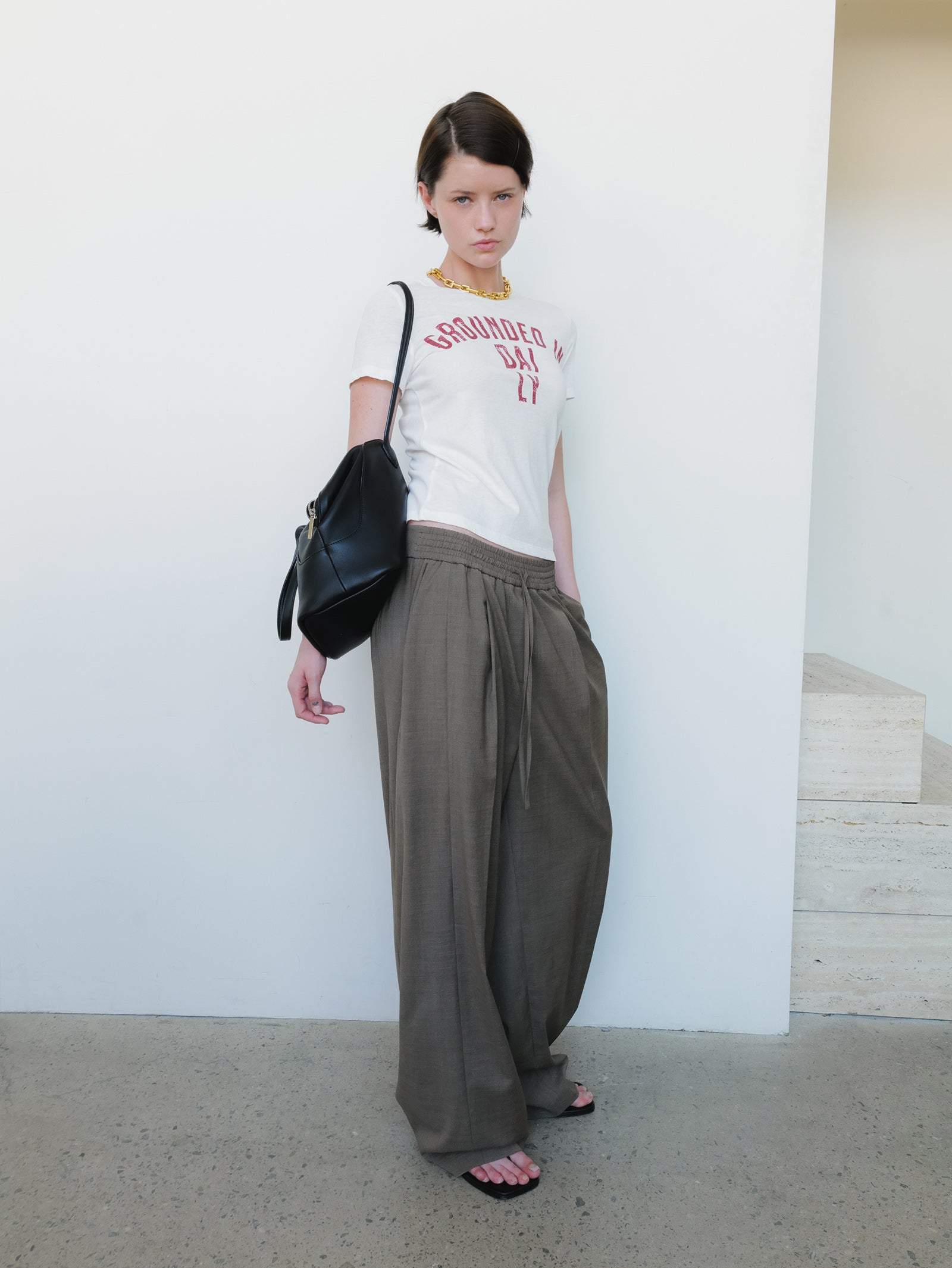Ground Daily T-shirt White