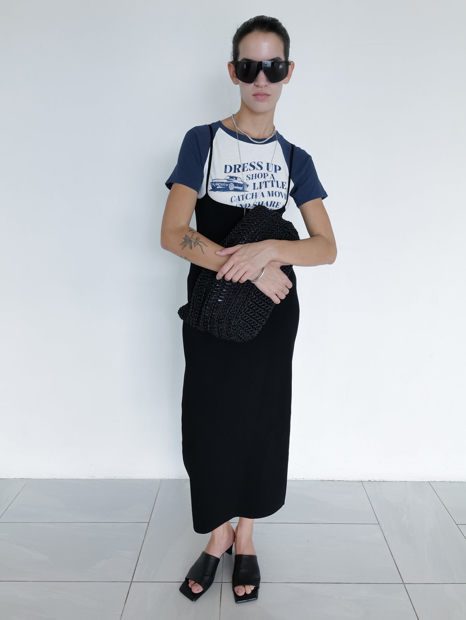 Vintage Car T-shirt Navy
