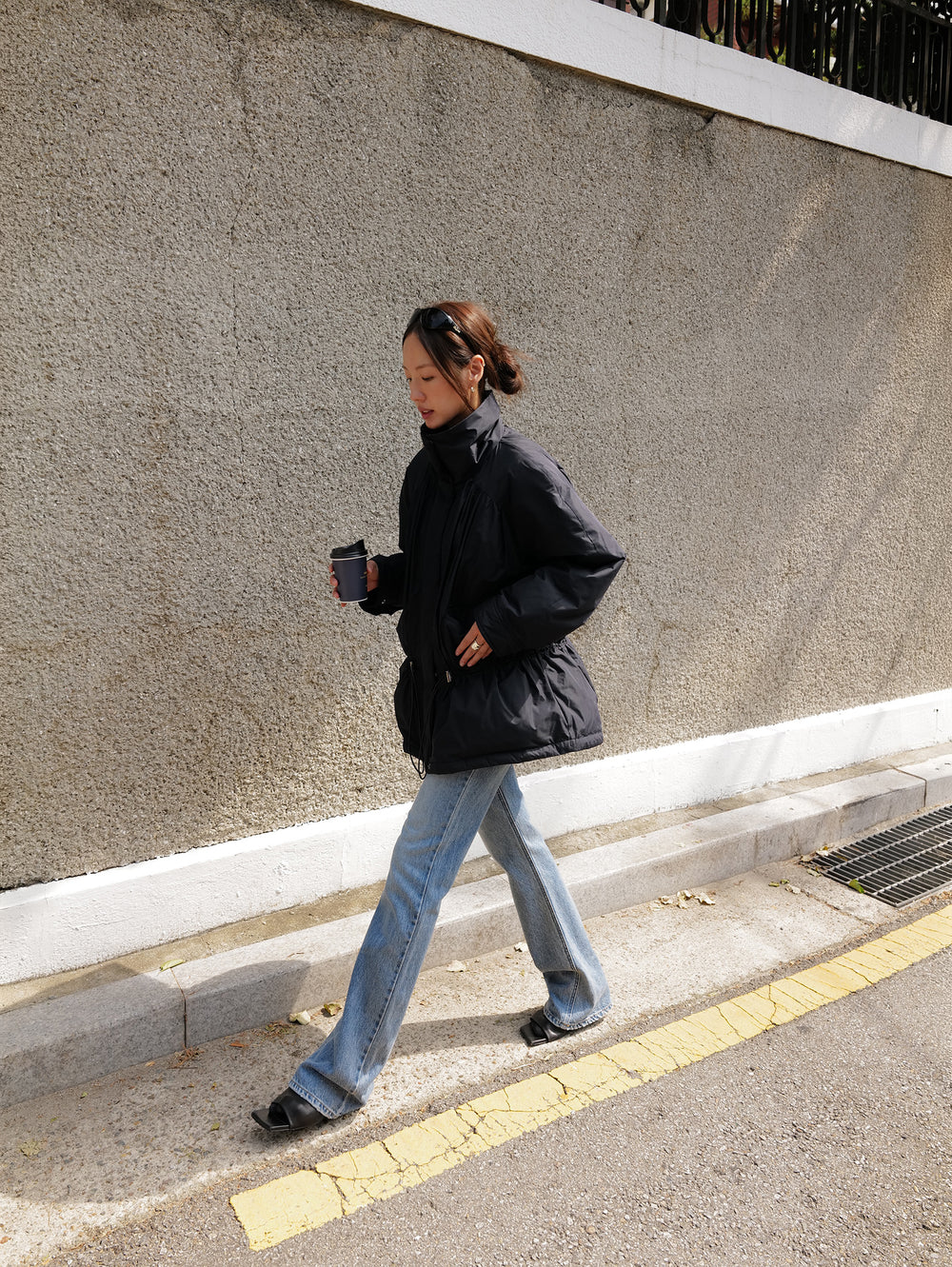 Field Parka Goose Down Navy