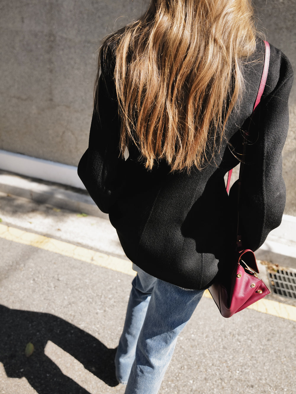Slender Handmade Coat Black