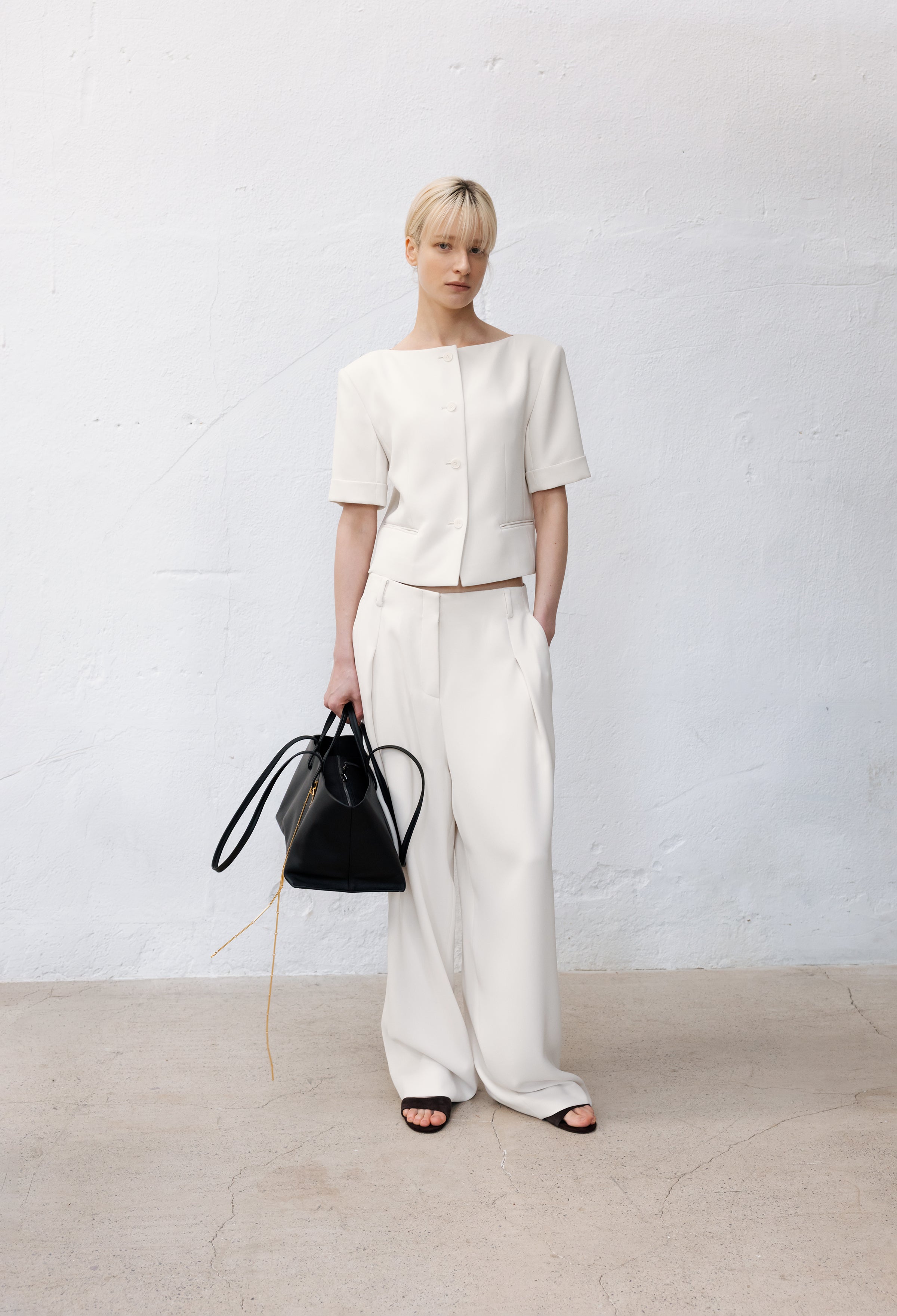 City El Trouser Cream