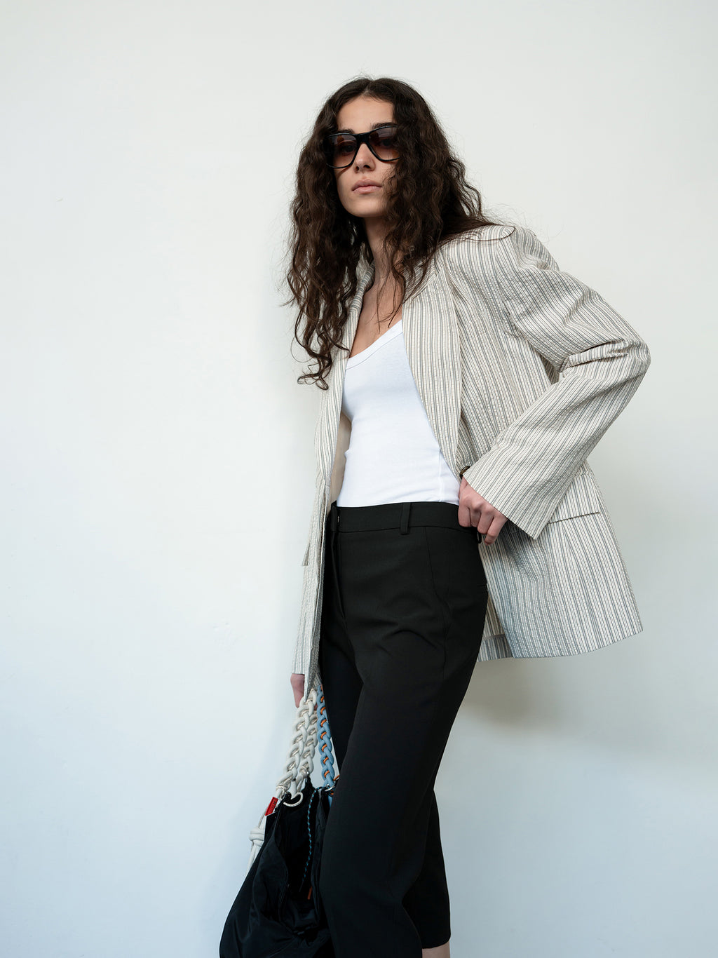 Capri Slit Pants