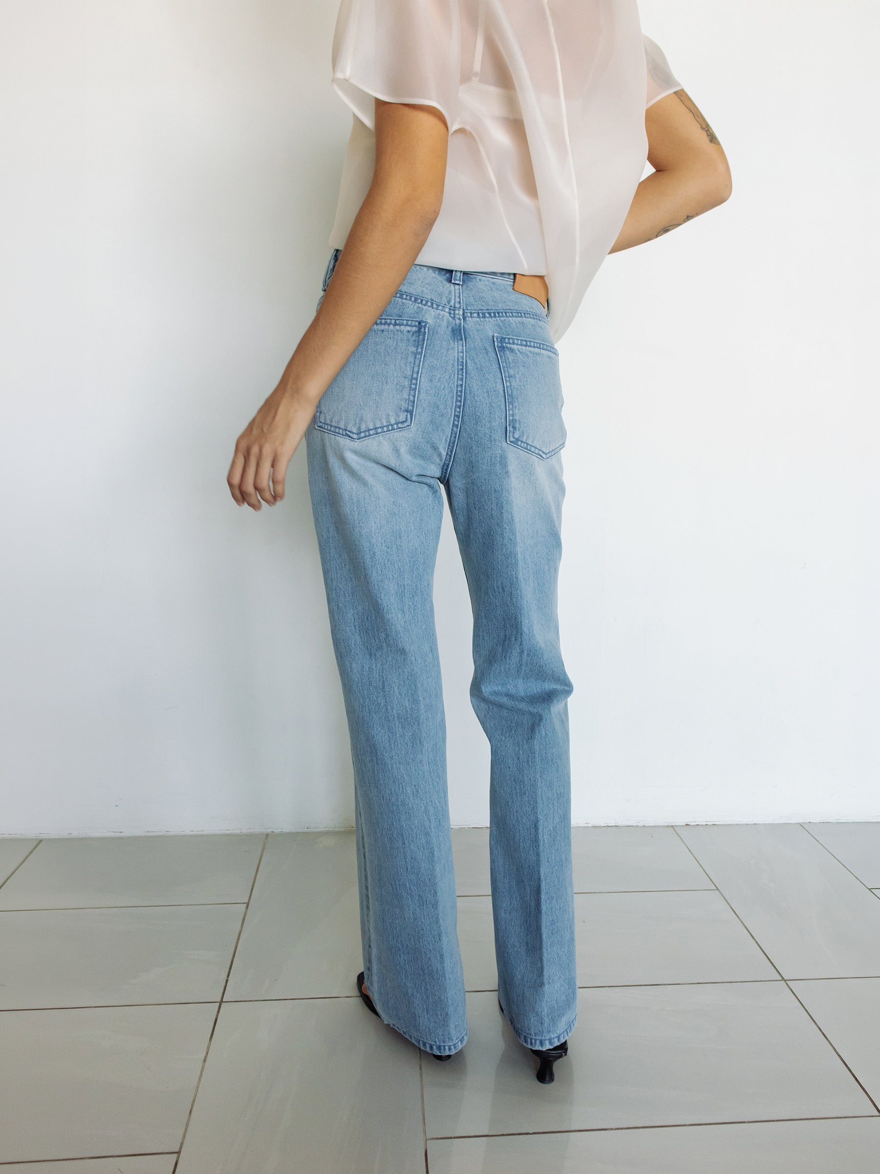341 Bootcut Denim Blue