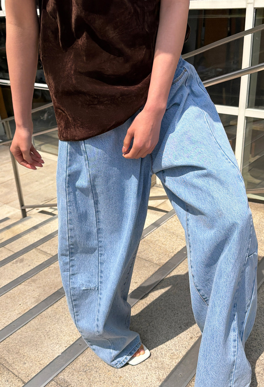 680 패널 커브 데님