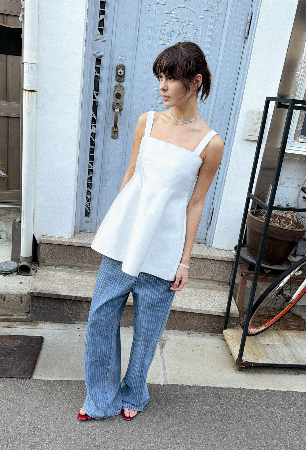 Ceremony Volume Top Ivory