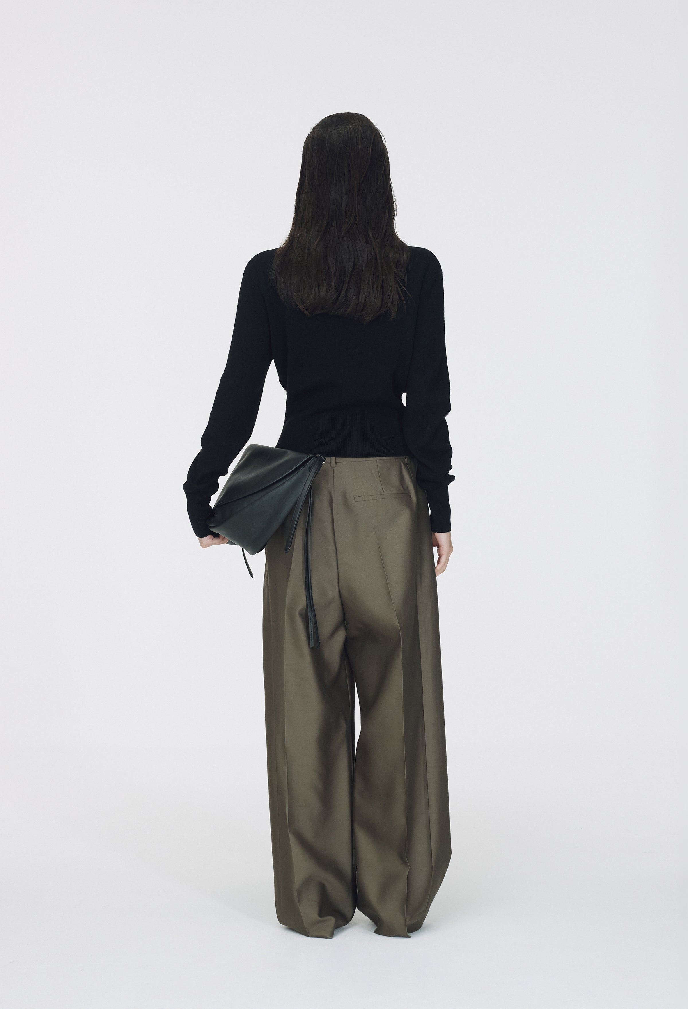 Wool Silk Pants