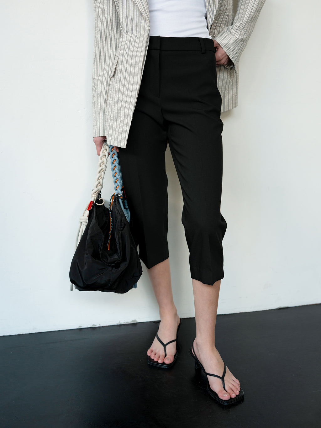 Capri Slit Pants