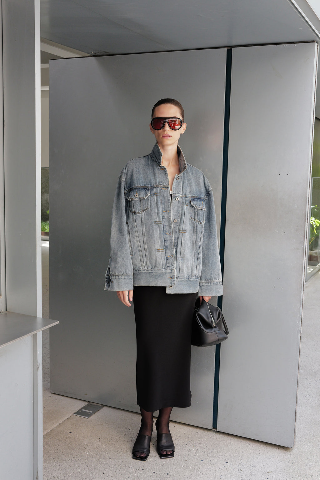 Panel Denim Jacket