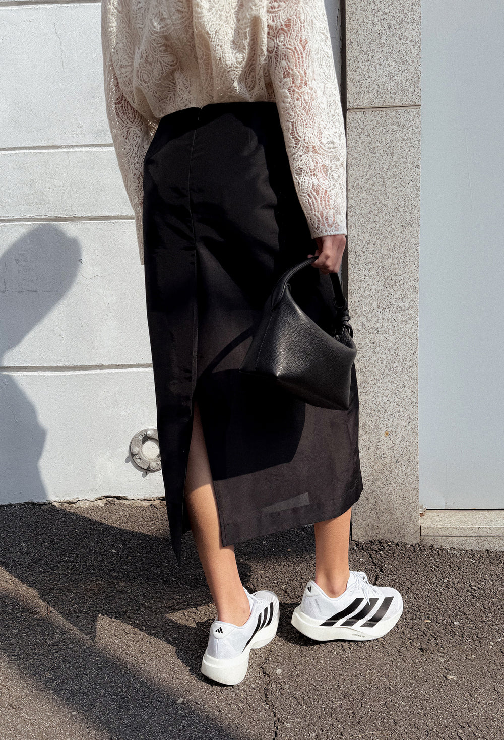Shimmer Straight Skirt