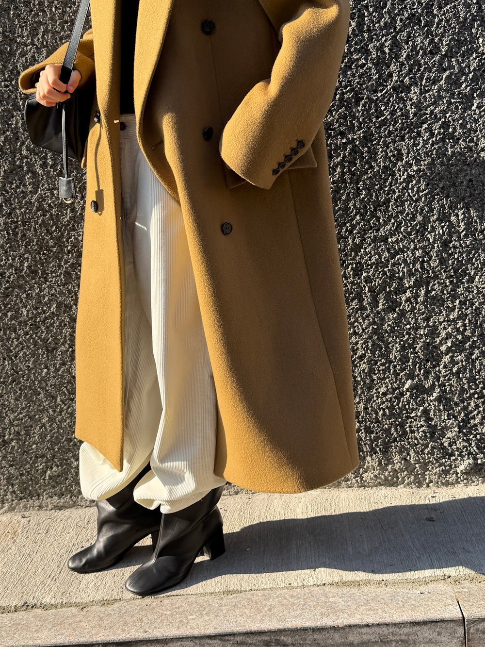 Soft Corduroy Pants Cream