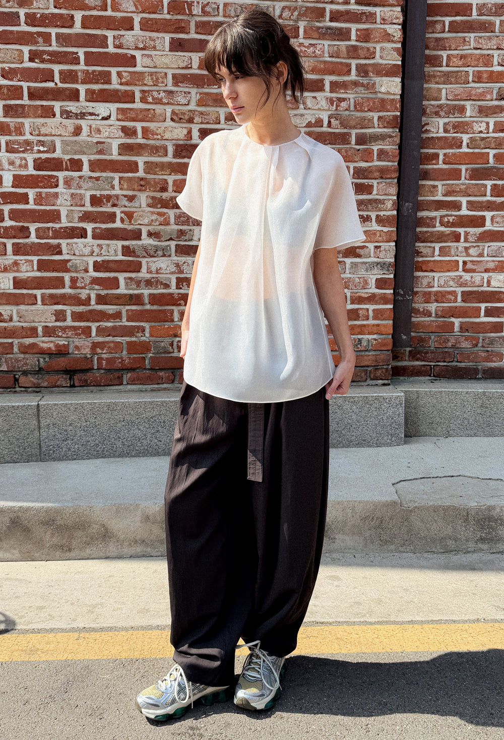 Shimmer Blouse Butter