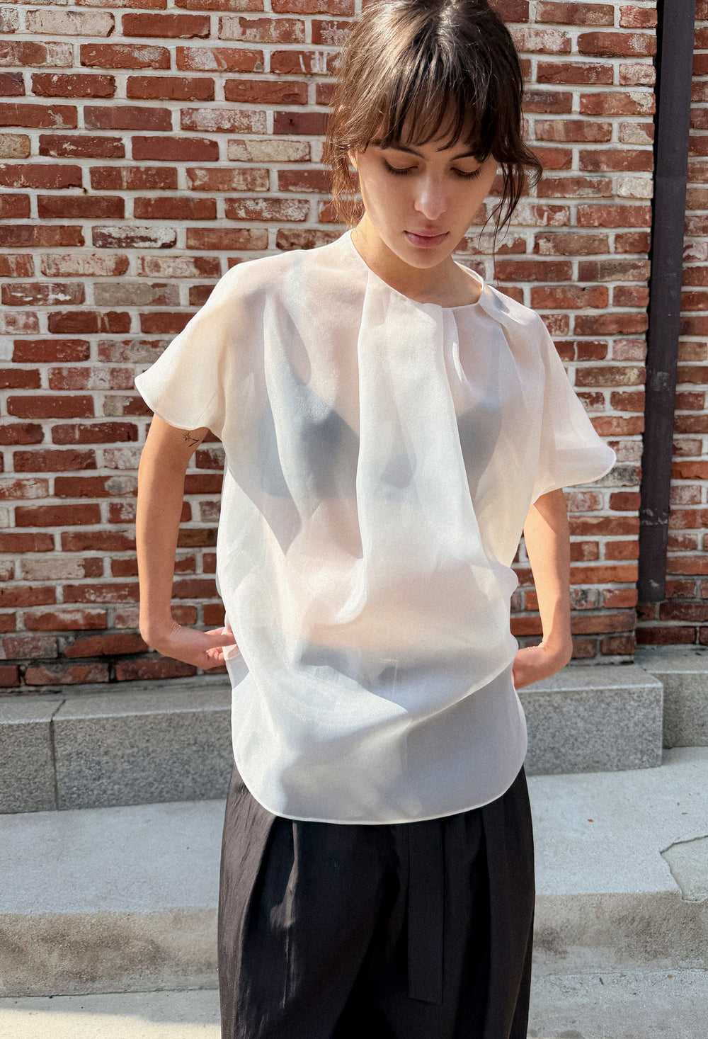 Shimmer Blouse Butter