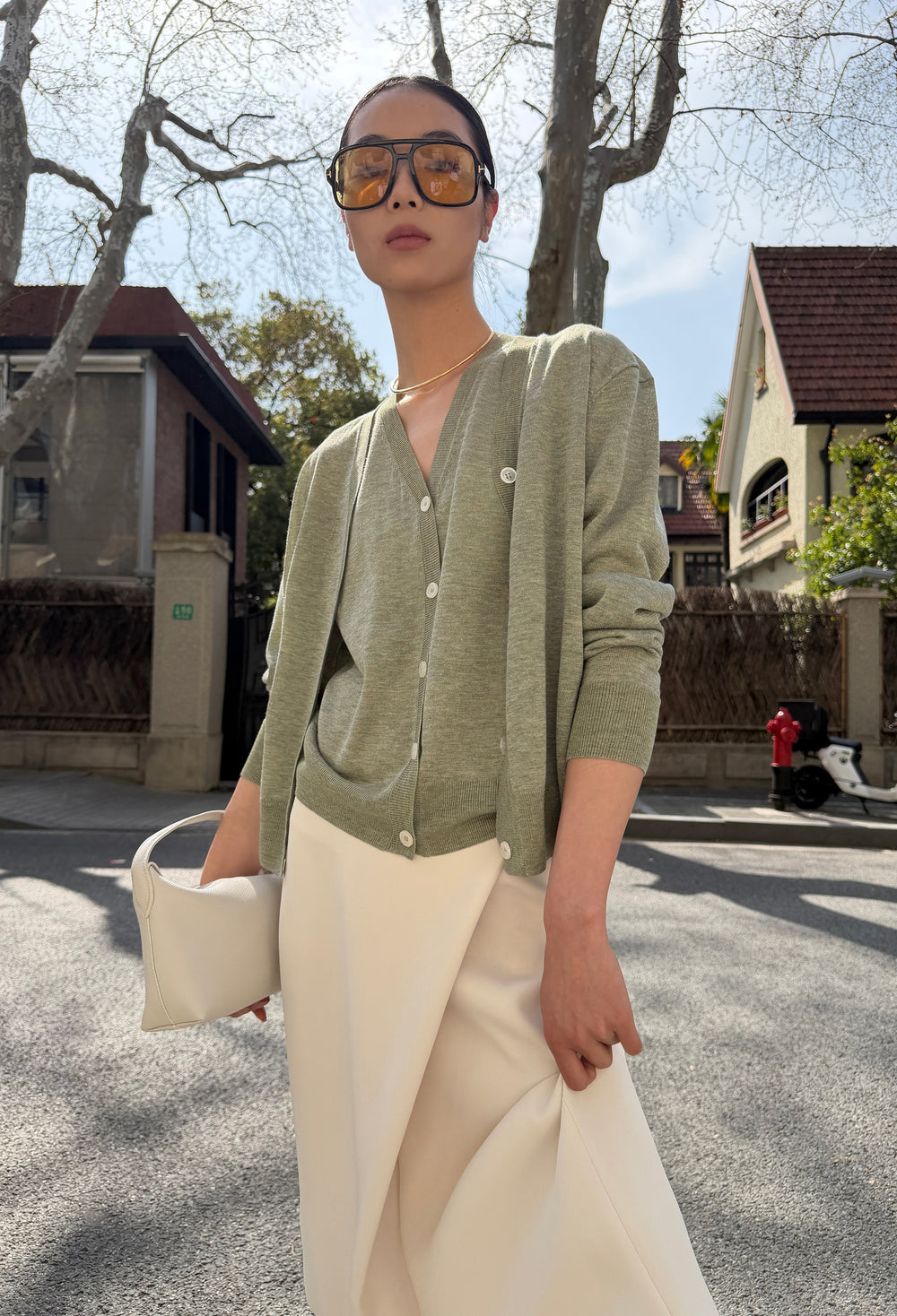 Arc Bag Small Ivory
