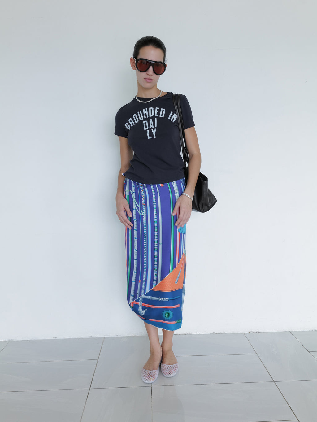 Ground Daily T-Shirt Navy