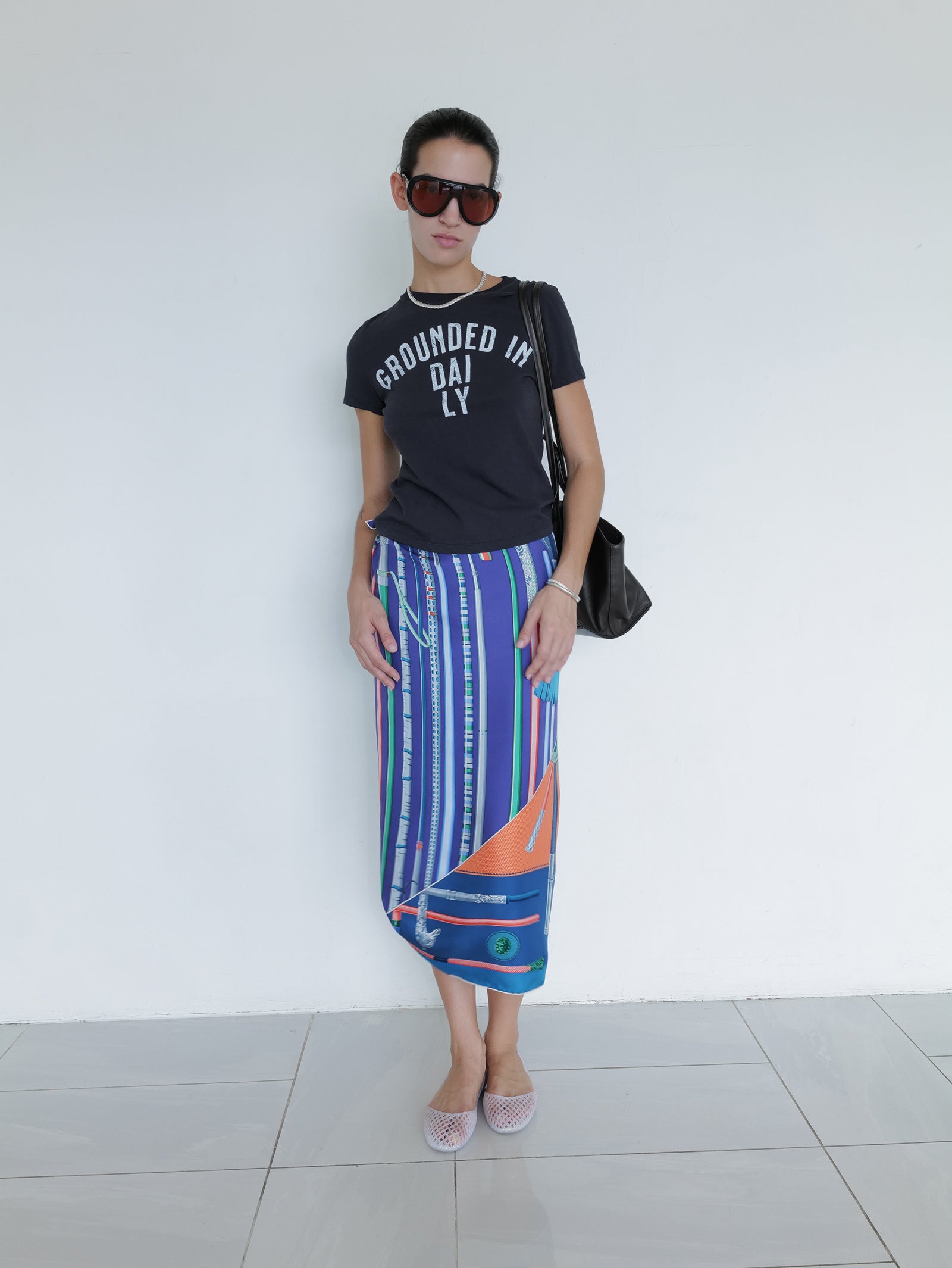 Ground Daily T-Shirt Navy