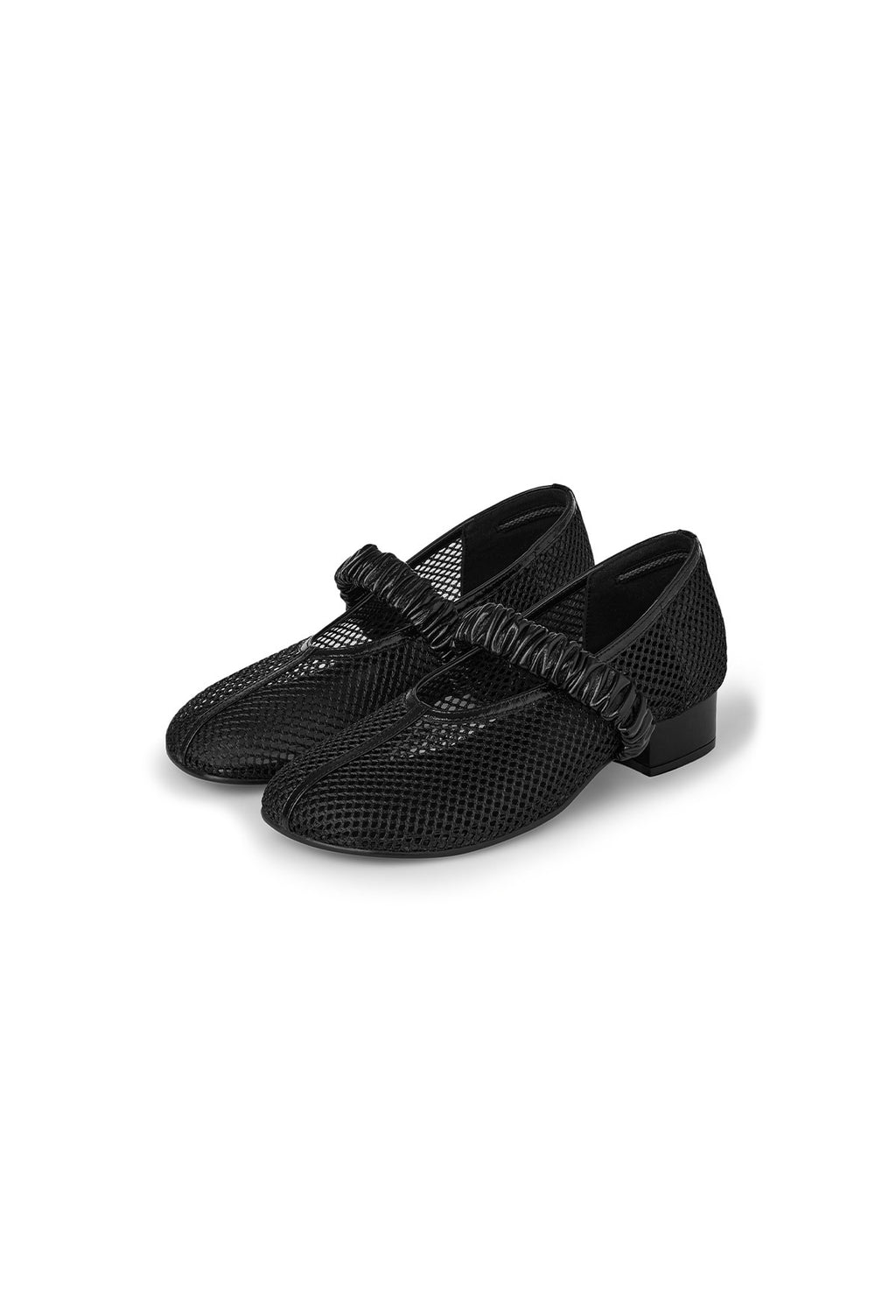Bobby-Sox Round Shoes Black