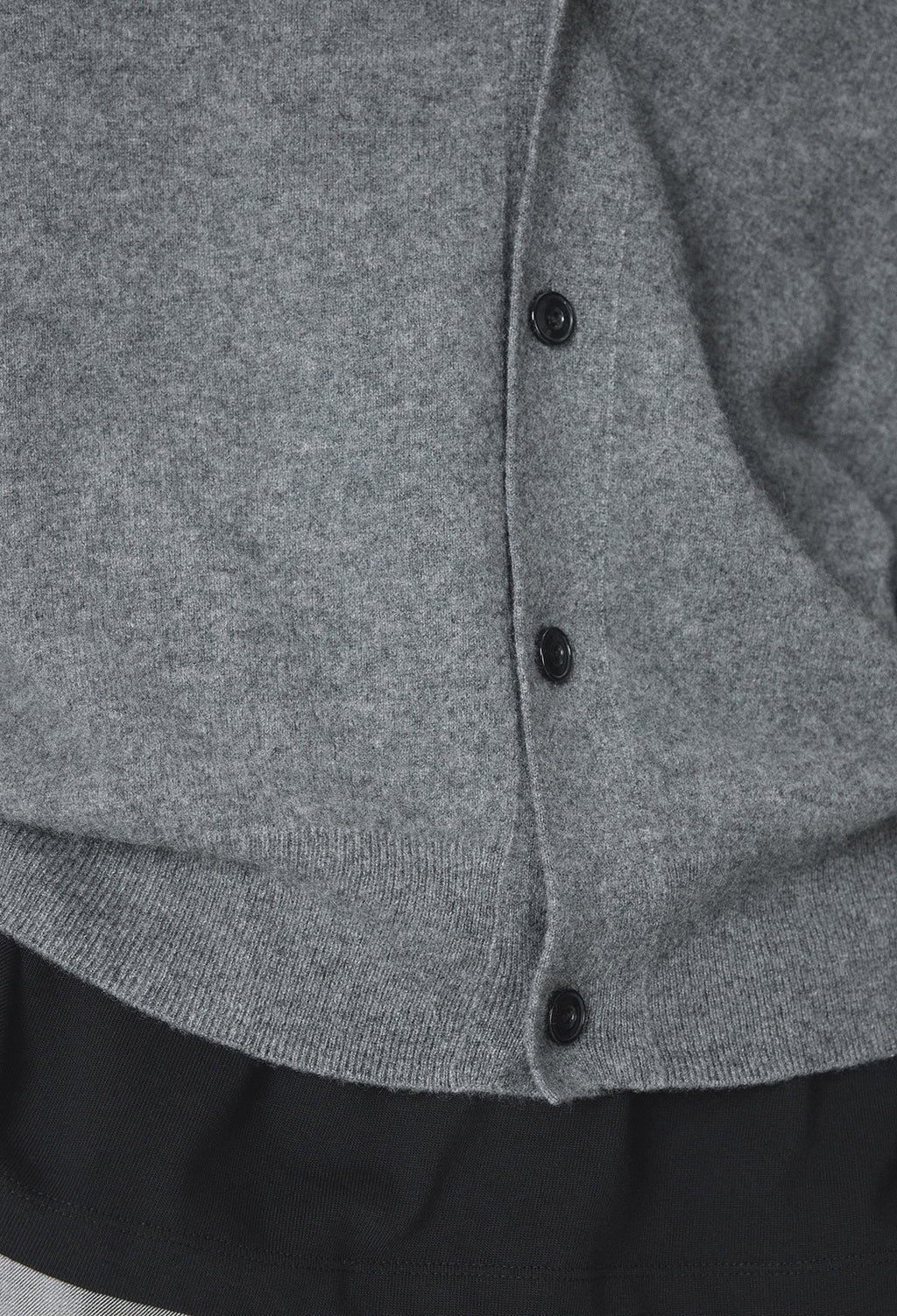 Cashmere 100 Boy Cardigan Gray