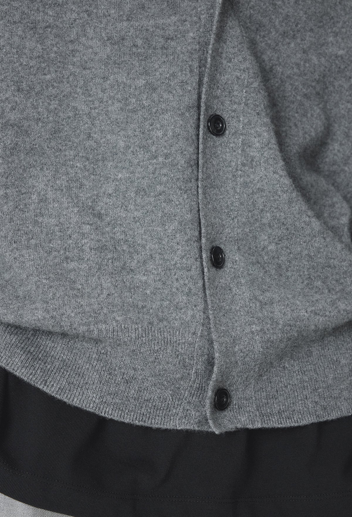 Cashmere 100 Boy Cardigan Gray