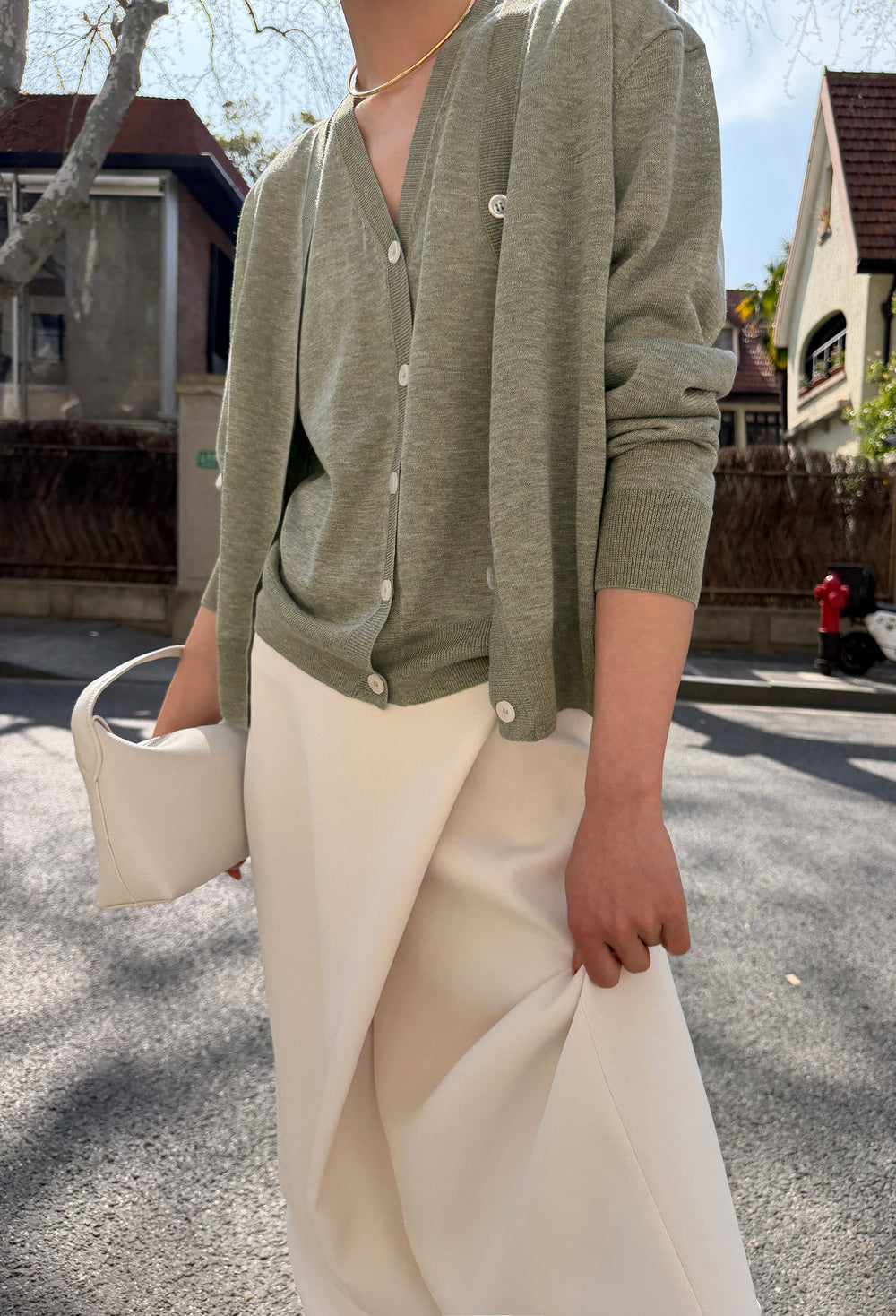 Arc Bag Small Ivory