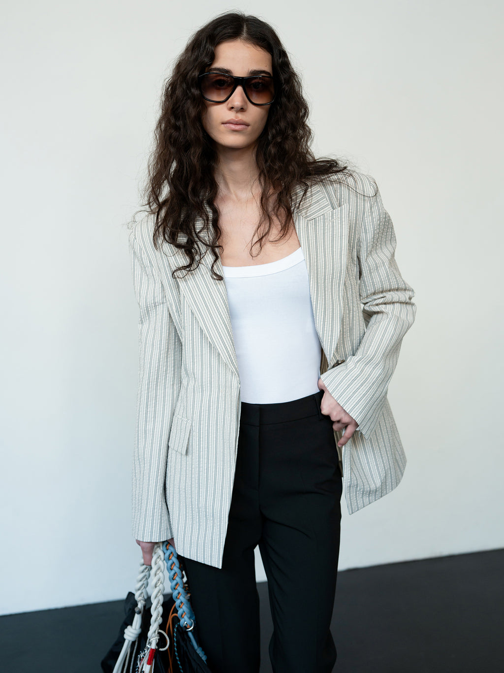 Capri Slit Pants