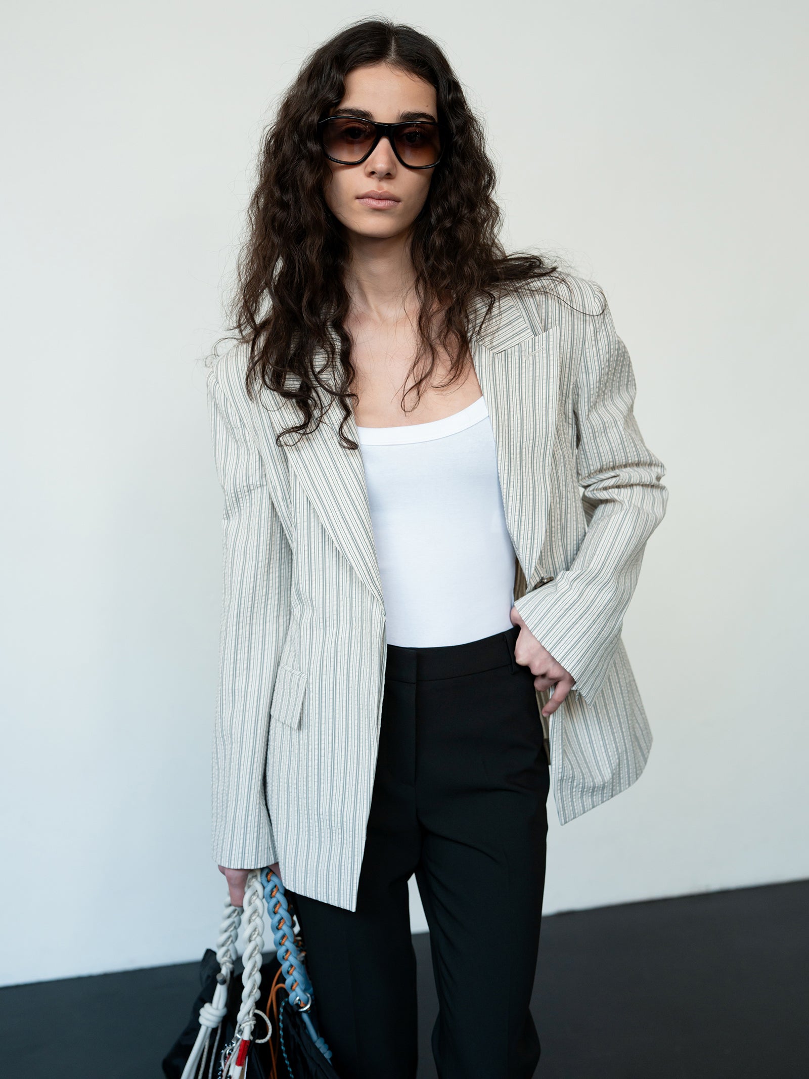 Capri Slit Pants