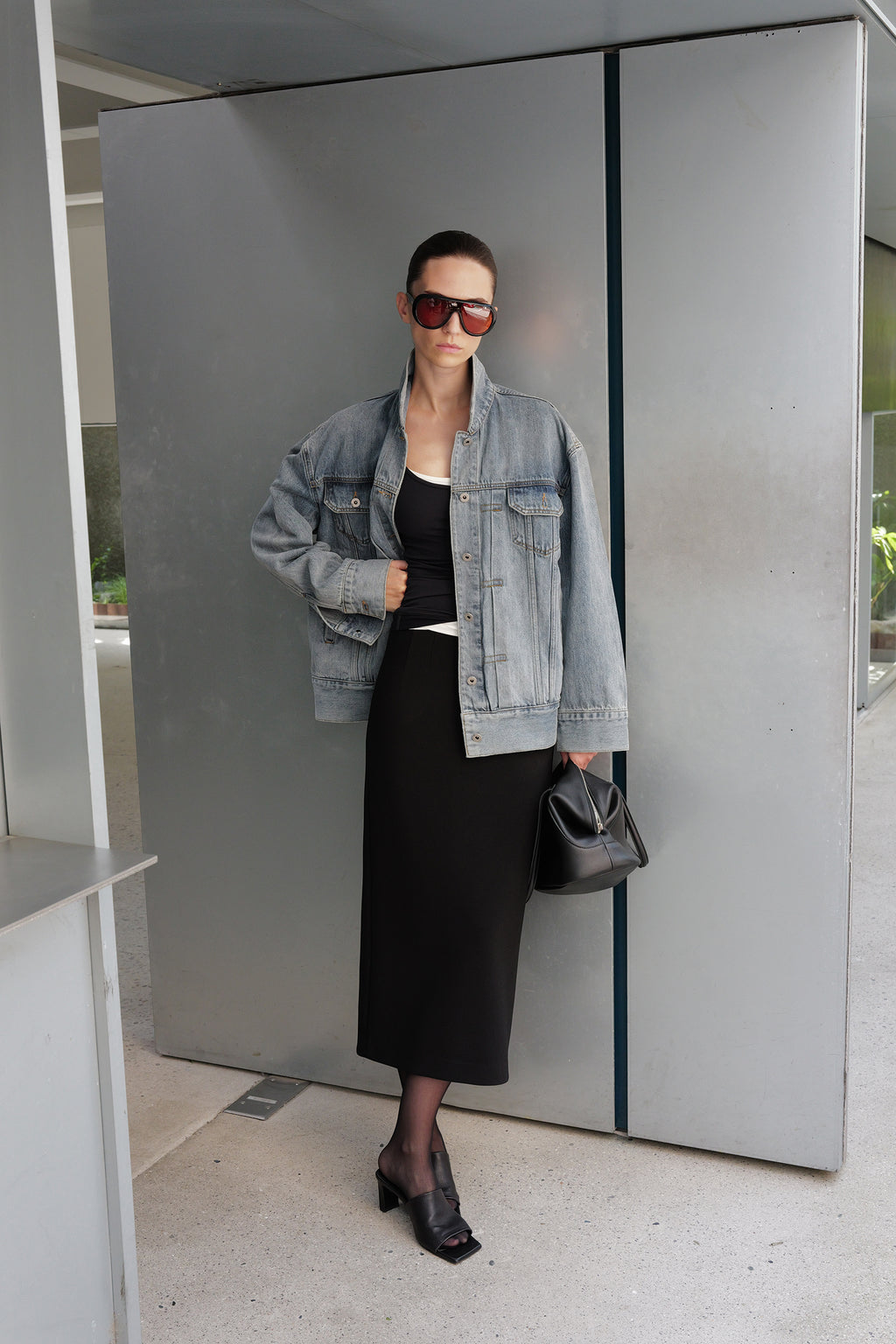 Panel Denim Jacket