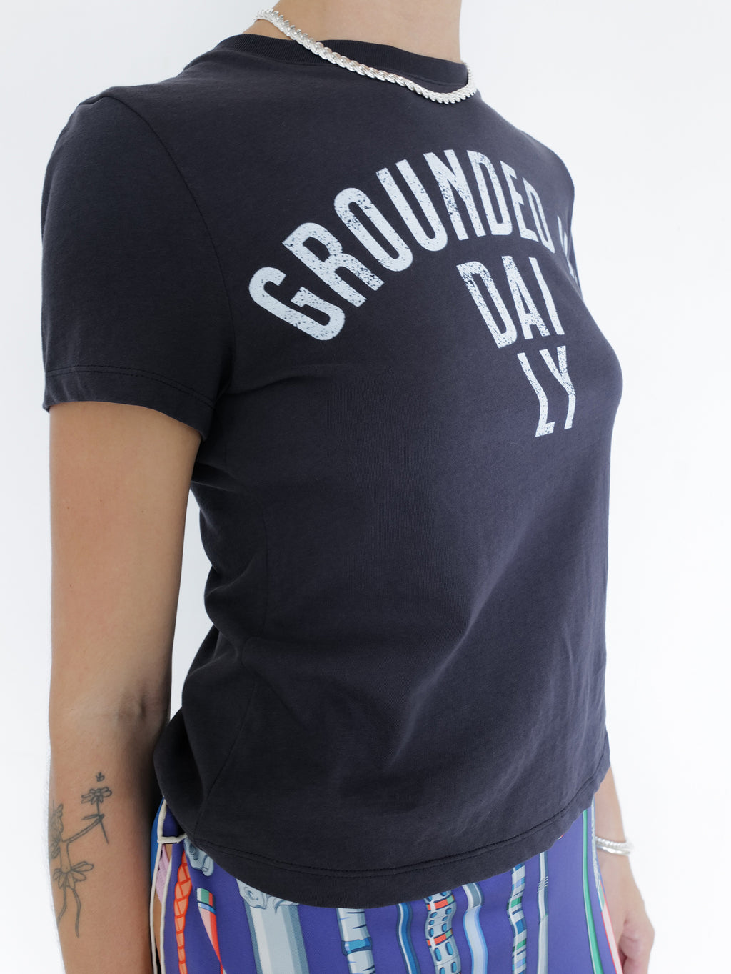 Ground Daily T-Shirt Navy