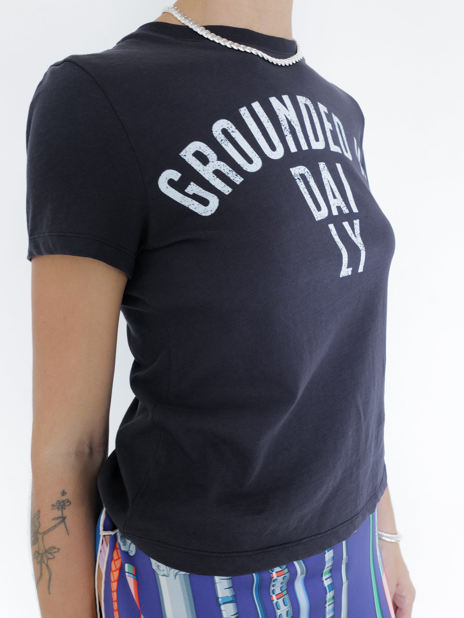 Ground Daily T-Shirt Navy
