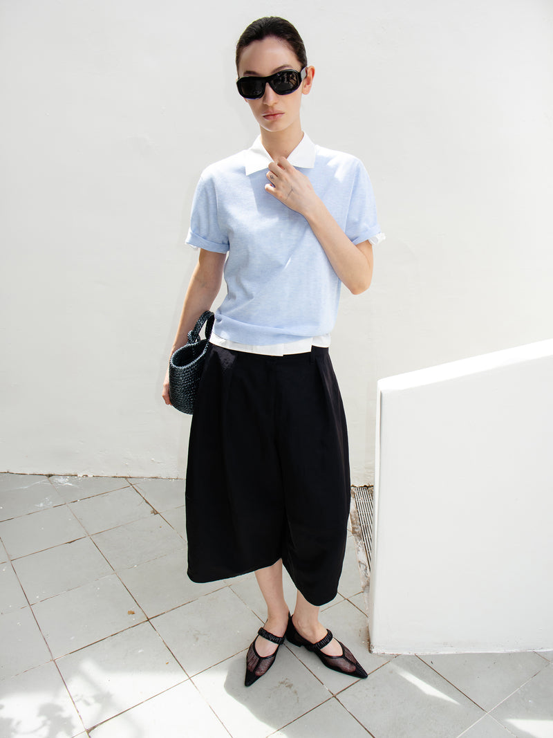 Volume Bermuda Shorts Black
