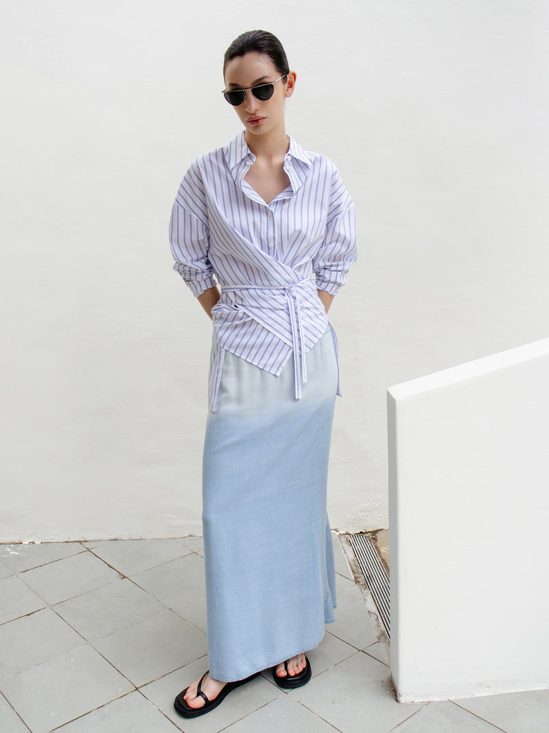 Shade Denim Skirt