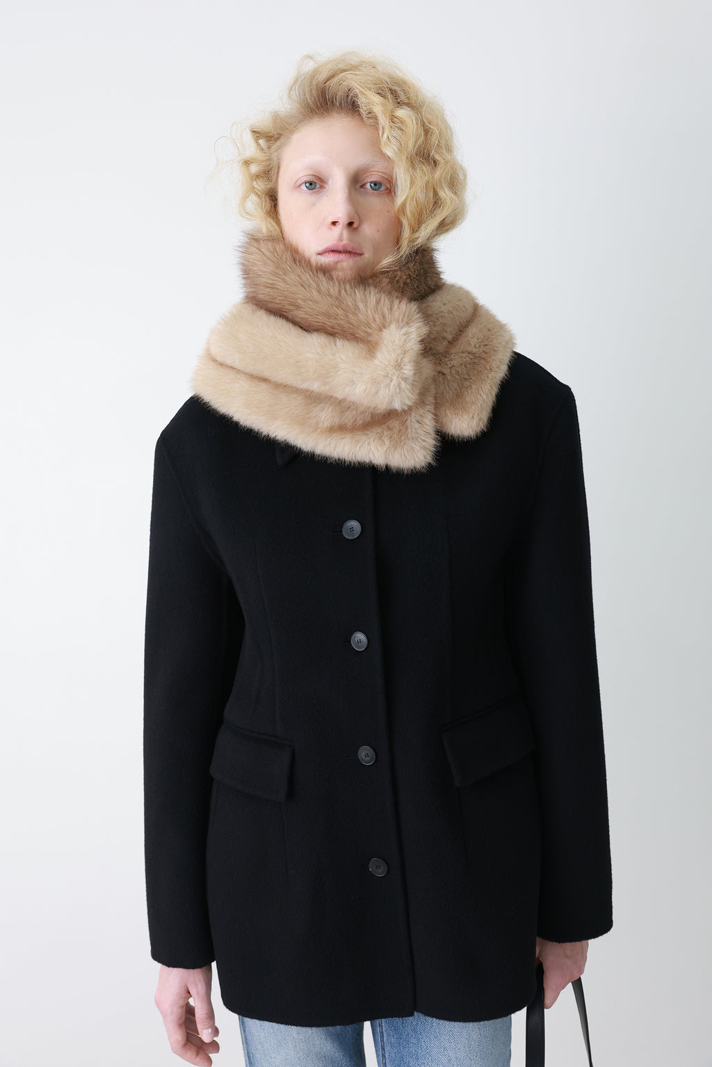 Like Fur Warmer Beige