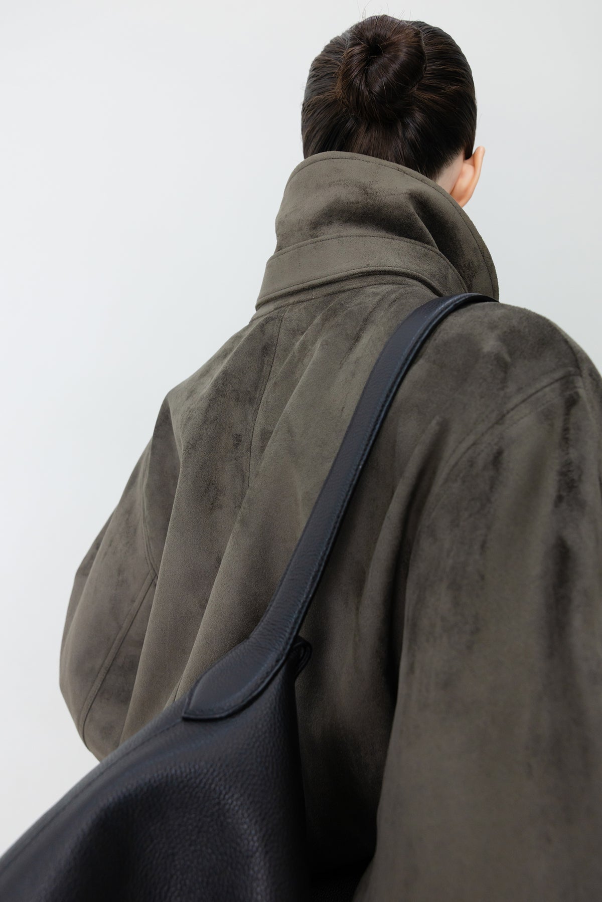 Buckle Suede Jumper